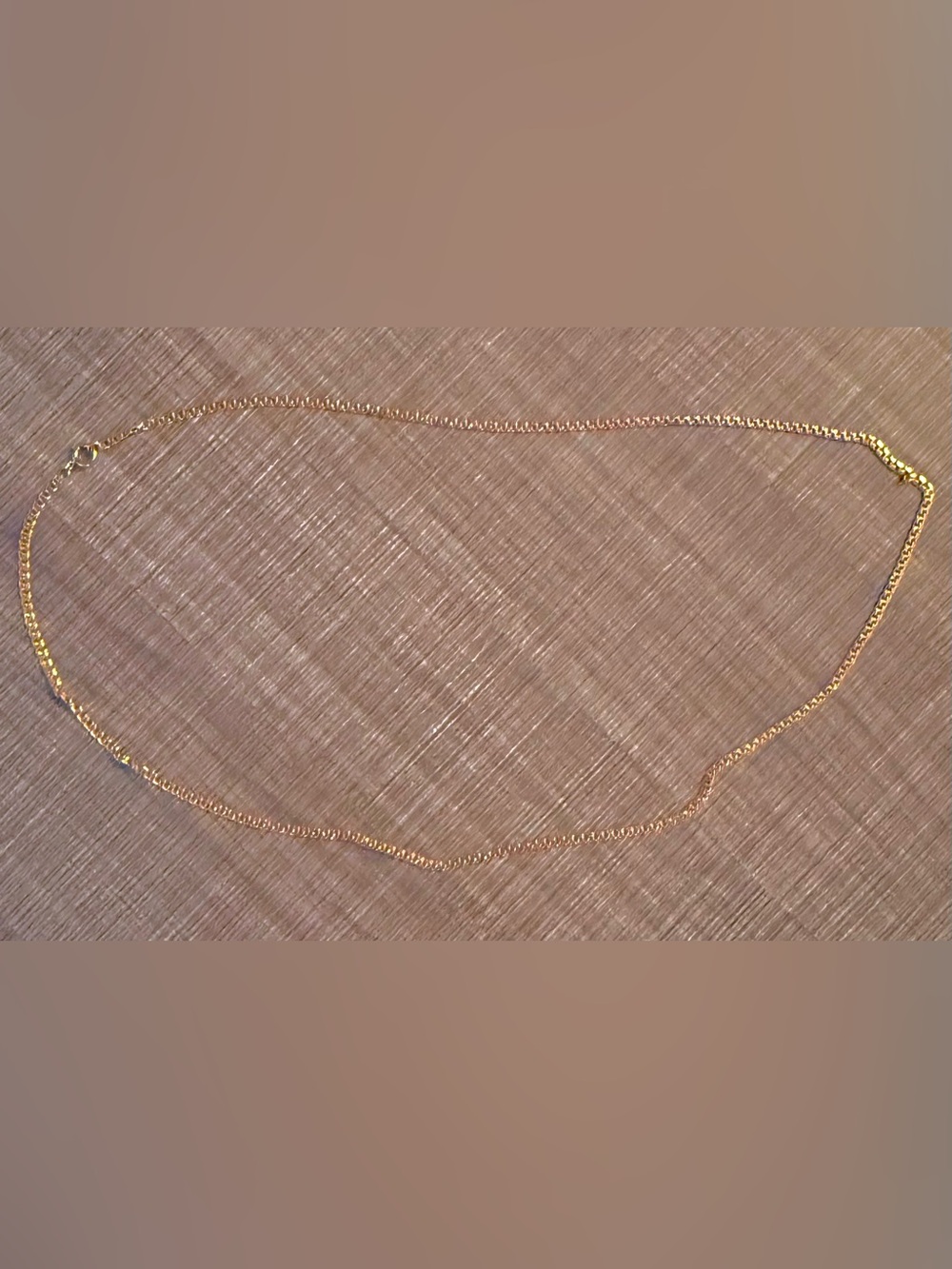 Delicate Portuguese Gold Chain Necklace